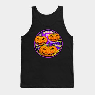 Scary halloween pumpkins Tank Top